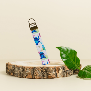 Faux leather keychain Long - Unicorn Fart Productions